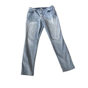 Old Navy Pop Icon Skinny Jeans Light Wash Women's Size 12‎